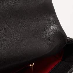 Pre Owned Chanel Black Leather Chanel 19 Flap Shoulder Bag