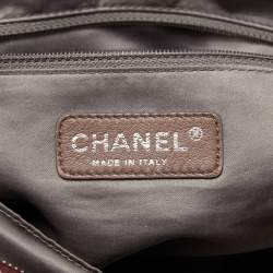 Pre Owned Chanel Burgundy Camellia Embossed Patent Leather Shoulder Bag