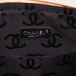 Chanel Beige Leather Cambon Ligne  Shoulder bag