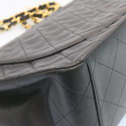 Chanel Black Leather Vintage Flap Bag