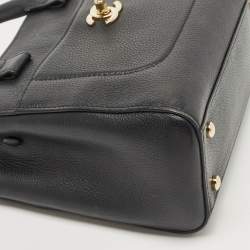 Pre Owned Chanel Black Caviar Leather Mini Neo Executive Tote