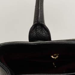 Pre Owned Chanel Black Caviar Leather Mini Neo Executive Tote