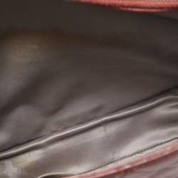 Pre Owned Chanel Dark Red Quilted Caviar Leather GST Tote