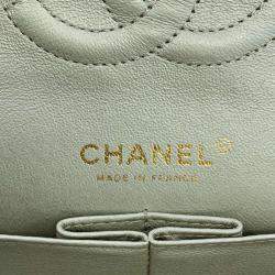 Chanel Gold Leather Classic Double Flap Bag