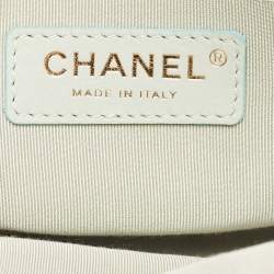 Pre Owned Chanel Mulicolor Quilted Leather CC Double Zip Waist Bag