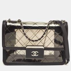 Chanel shop transparent bag