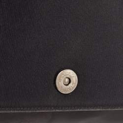 Pre Owned Chanel Black Leather Medium Ballerine Flap Bag