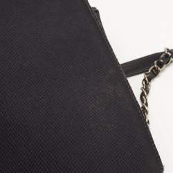 Pre Owned Chanel Black Leather Medium Ballerine Flap Bag
