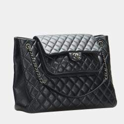 Chanel Black Paris-Edinburgh Flap Shoulder Bag