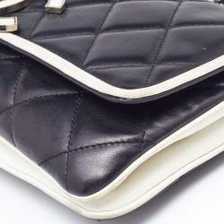 مملوكة مسبقًا Chanel Black Quilted Leather Divine Medium Flap Bag