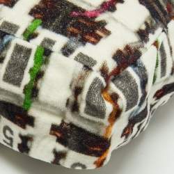 Pre Owned Chanel Multicolor Printed Cotton Large Terry Shopper Tote