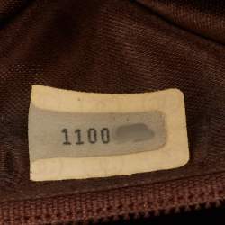 Pre Owned Chanel Dark Brown Quilted Leather Tassel Flap Bag