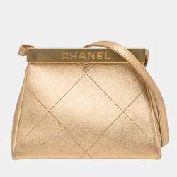 Chanel Gold Classic Accordion – TheLuxeLouis