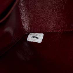 Pre Owned Chanel Black Medium Classic Lambskin Double Flap Bag