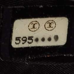 Chanel Black Leather CC Bifold Wallet