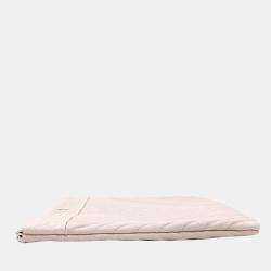 Chanel Beige Leather chevron CC clutch