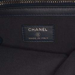 Chanel Blue Gabrielle Clutch Bag