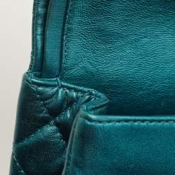 Chanel Metallic Teal Green Quilted Leather Reissue 2.55 Classic 226 Flap Bag