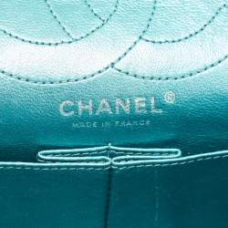 Chanel Metallic Teal Green Quilted Leather Reissue 2.55 Classic 226 Flap Bag