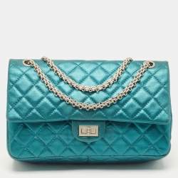 Chanel Green/Blue Plexiglass and Leather Boy Brick Flap Bag Chanel