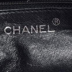 Pre Owned Chanel Black Quilted Leather Vintage Chain Shoulder Bag