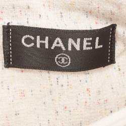 Pre Owned Chanel Multicolor Cotton Fabric CC Terrycloth Beach Bag and Towel Set