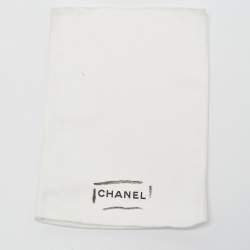 Pre Owned Chanel Black Quilted Iridescent Suede Chain Around Clutch
