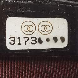 Pre Owned Chanel Black Caviar Leather Micro Belt Bag