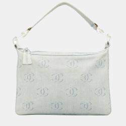 Chanel Blue CC Denim Shoulder Bag Chanel