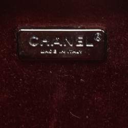 Pre Owned Chanel Black Leather Chain Me Box Chain Clutch