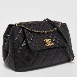 مملوكة مسبقًا Chanel Black Quilted Leather Daily Walk Flap Bag