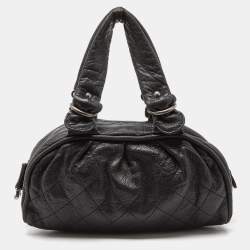 Chanel Black Quilted Leather Cambon Ligne Bowler Bag For Sale at 1stDibs   chanel inspired tote, chanel ligne cambon bowler bag, ligne cambon chanel