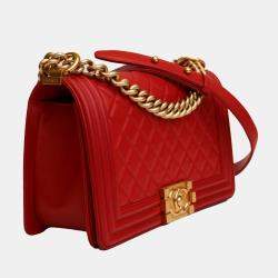 Chanel Red Leather Airline Envelope Pouch Chanel | The Luxury Closet