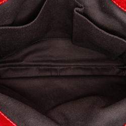 Pre Owned Chanel Red Small Caviar City Shopper
