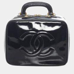 Buy Chanel Pre-loved CHANEL matelasse full flap chain shoulder bag lambskin black  gold hardware 2WAY Online