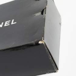 Pre Owned Chanel Black Spiral Quilted Satin Vintage CC Flap Bag