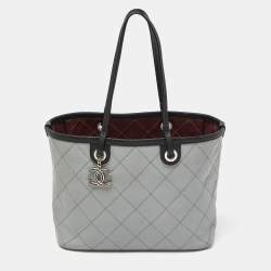 Chanel Fever Tote Quilted Caviar Small at 1stDibs