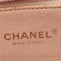 Pre Owned Chanel Black Quilted Caviar Leather Small CC Filigree Flap Bag