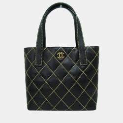 Chanel Gold Metallic Quilted Lambskin Leather Mini Chain Belt Bag - Yoogi's  Closet