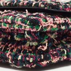 Chanel Multicolor Quilted Tweed Reissue WOC Bag