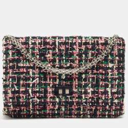 Chanel Multicolor Quilted Tweed Reissue WOC Bag