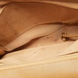 مملوكة مسبقًا Chanel Beige Quilted Leather Large Boy Flap Bag