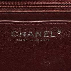 Pre Owned Chanel Black Leather Maxi Jumbo XL Classic Flap Bag