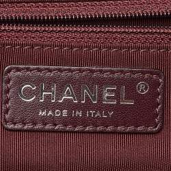 Pre Owned Chanel Black Quilted Leather Mini Coco Boy Camera Bag