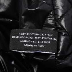 Pre Owned Chanel Black Cotton and Leather Camellia Terry Beach Tote w/ Towel