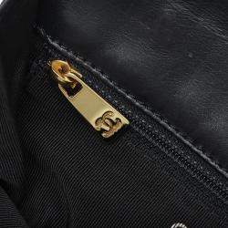 Chanel Black Coco Mark Leather Crossbody