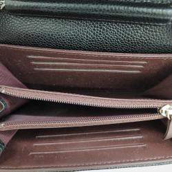 Chanel Black Caviar Leather CC Wallet