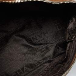 Pre Owned Chanel Brown Leather LAX Tassel Bag