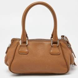 Pre Owned Chanel Brown Leather LAX Tassel Bag