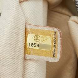 Pre Owned Chanel Beige Quilted Leather Lady Braid Bowler Bag